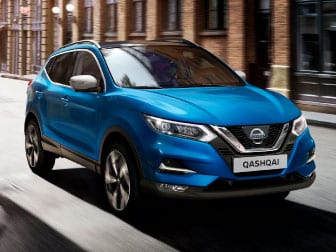 Nissan Qashqai em azul